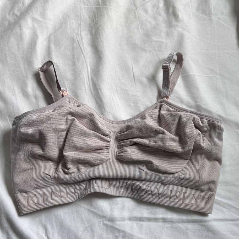 Kindred Bravely Women's Soft Tan Nursing Bra